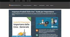 Desktop Screenshot of cinaimportazioni.com